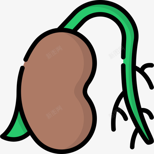 种子自然72线形颜色图标svg_新图网 https://ixintu.com 种子 线形颜色 自然72