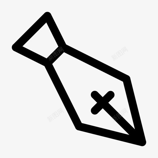 墨水笔书法钢笔图标svg_新图网 https://ixintu.com 书写 书法 圆顶 墨水 水笔 直线 签名 钢笔