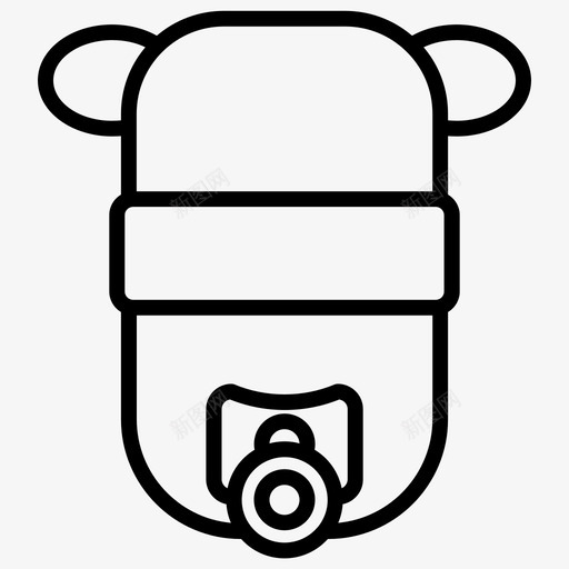 宝贝男孩童年图标svg_新图网 https://ixintu.com 人 宝贝 家 男孩 童年