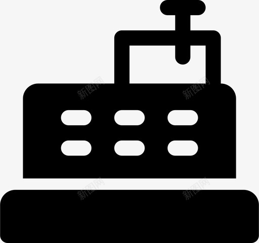 出纳员商务出纳图标svg_新图网 https://ixintu.com 出纳 出纳员 商务 填充 实用 展示 结账