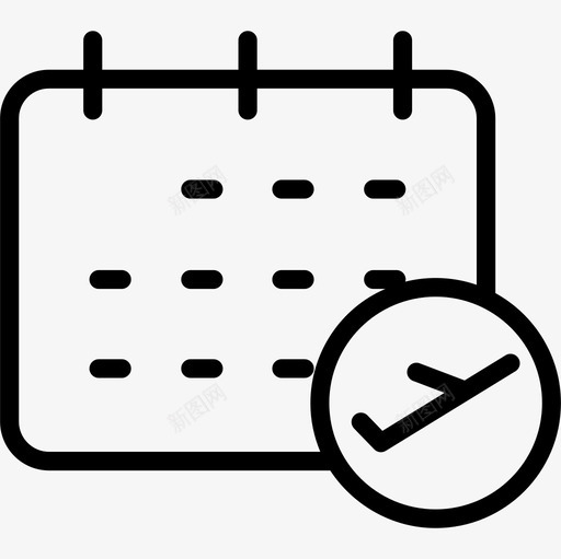 日期旅行185直系图标svg_新图网 https://ixintu.com 旅行185 日期 直系