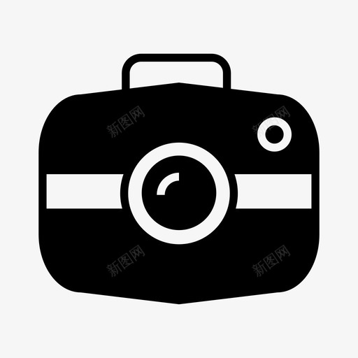 照相机数码相机设备图标svg_新图网 https://ixintu.com 半照相机 媒体 快门 数码相机 照相机 设备