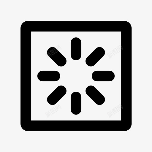 屏幕亮度高亮度图标svg_新图网 https://ixintu.com 亮度 图片 屏幕