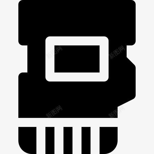 Sd卡音频和视频13已填充图标svg_新图网 https://ixintu.com Sd卡 已填充 音频和视频13