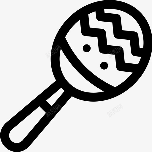 马拉卡巴西狂欢节24直线图标svg_新图网 https://ixintu.com 巴西 拉卡 狂欢节 直线 马拉卡