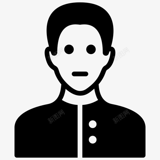 成人人类化身男性图标svg_新图网 https://ixintu.com 人类 人类化 化身 图标 字形 微笑 成人 成熟 熟人 男性