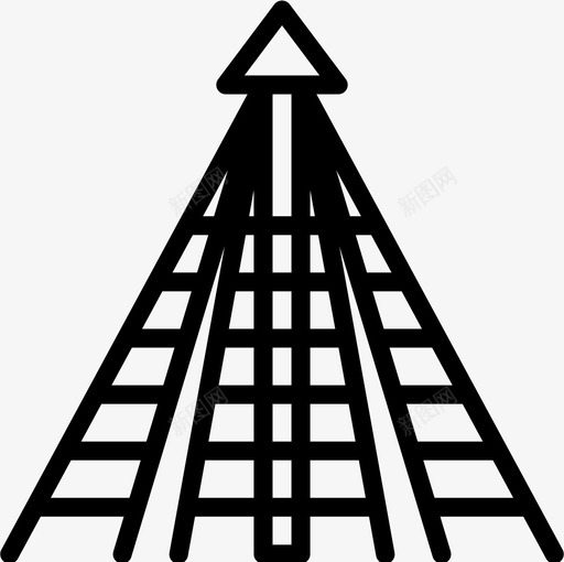 网操场6直线图标svg_新图网 https://ixintu.com 操场 直线