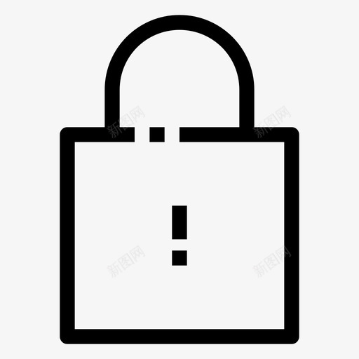 挂锁钥匙保护图标svg_新图网 https://ixintu.com 保护 安全 挂锁 钥匙