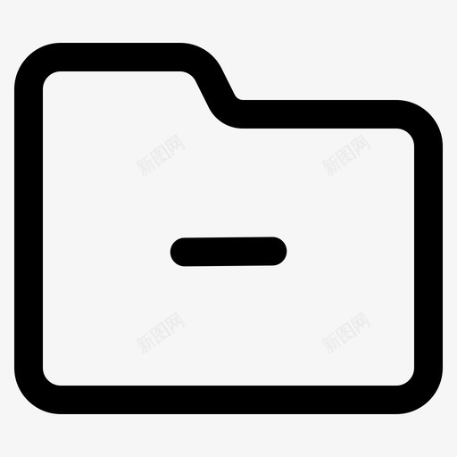 删除文件捆绑基本图标svg_新图网 https://ixintu.com 删除文件 基本 基本用户界面 捆绑 文件夹
