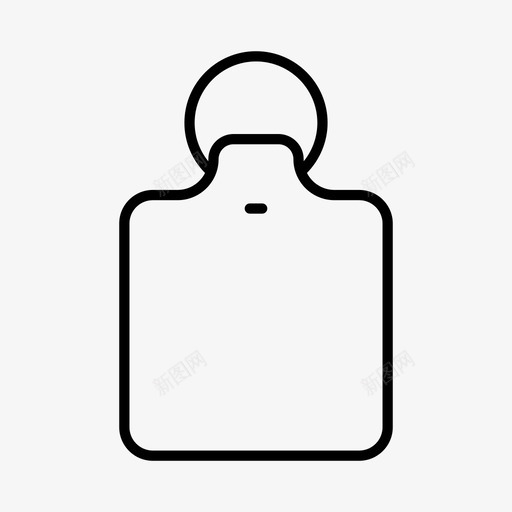 钥匙圈配件时尚图标svg_新图网 https://ixintu.com 时尚 标签 标识 配件 钥匙圈