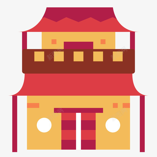 豪斯中国37号公寓图标svg_新图网 https://ixintu.com 中国37号公寓 豪斯
