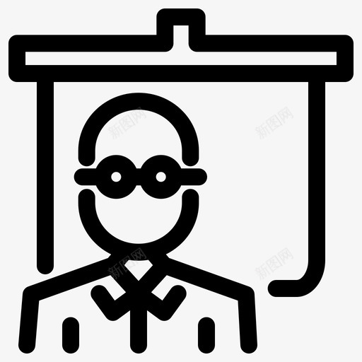 教学黑板学习图标svg_新图网 https://ixintu.com 学习 学校 教学 教育 白板 老师 黑板