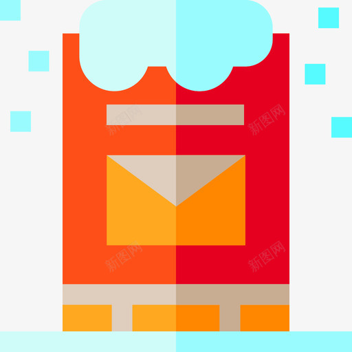 邮箱圣诞城10号公寓图标svg_新图网 https://ixintu.com 10号 公寓 圣诞 邮箱