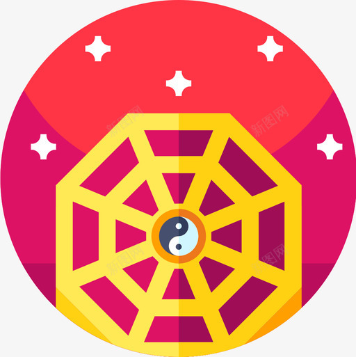 中国风水40平图标svg_新图网 https://ixintu.com 中国风水40平