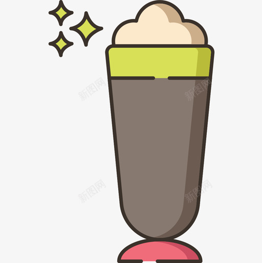 Frappe咖啡62线性颜色图标svg_新图网 https://ixintu.com Frappe 咖啡 线性 颜色