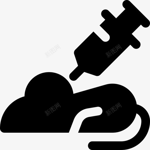 老鼠化学30填充图标svg_新图网 https://ixintu.com 化学 填充 老鼠