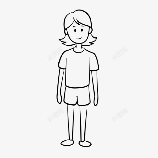 贴身女孩家庭手绘图标svg_新图网 https://ixintu.com 女人 家庭 家庭手绘 手绘 贴身 贴身女孩