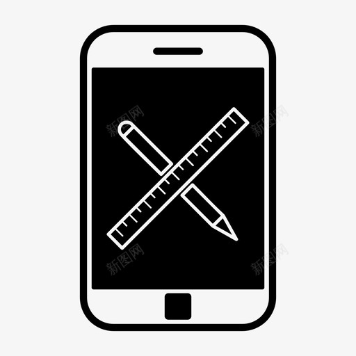 智能手机铅笔电话笔记图标svg_新图网 https://ixintu.com 尺子 手机 智能 电话 笔记 铅笔