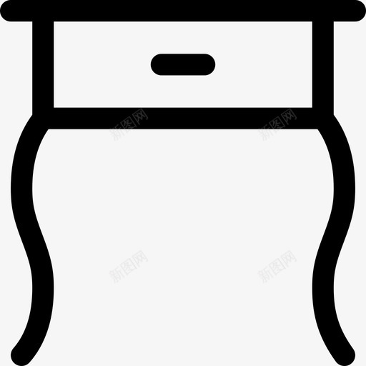 桌子抽屉老式图标svg_新图网 https://ixintu.com 复古 实用2 抽屉 桌子 老式