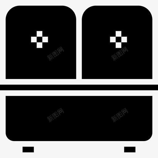 沙发家用家具10填充图标svg_新图网 https://ixintu.com 填充 家具 家用 沙发