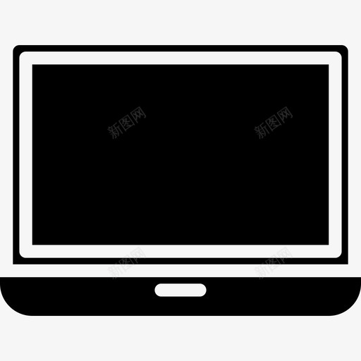 笔记本电脑必需品在线营销2填充图标svg_新图网 https://ixintu.com 填充 必需品在线营销2 笔记本电脑