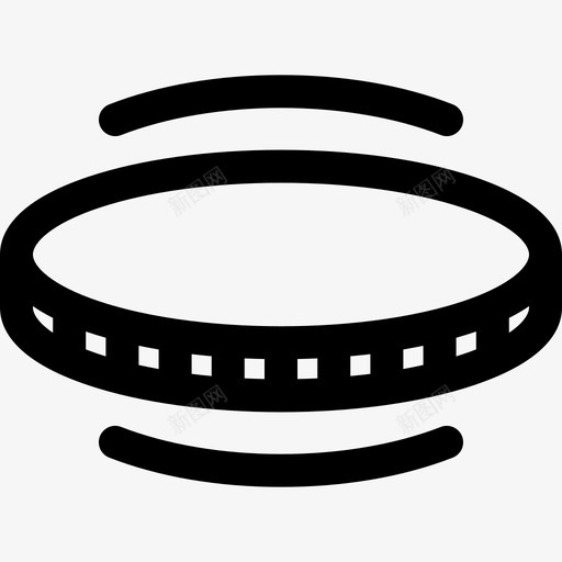 硬币美式足球16直线型图标svg_新图网 https://ixintu.com 直线 硬币 线型 美式 足球
