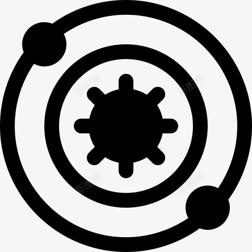 太阳系科学95填充图标svg_新图网 https://ixintu.com 填充 太阳系 科学
