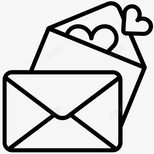 信件电子邮件信封图标svg_新图网 https://ixintu.com 之家 信件 信封 家庭 爱情 电子邮件 留言