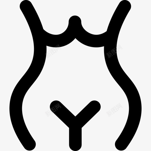 女性身体部位3直系图标svg_新图网 https://ixintu.com 女性 直系 身体部位3