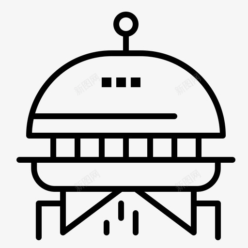 天文学太空不明飞行物图标svg_新图网 https://ixintu.com 不明飞行物 天文学 太空 太空探索和下一个大事件的常规概述