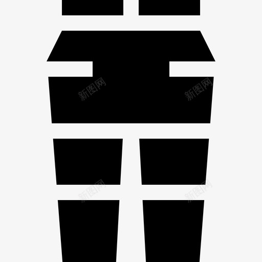 裤子冬衣和附件4填充图标svg_新图网 https://ixintu.com 冬衣 填充 裤子 附件