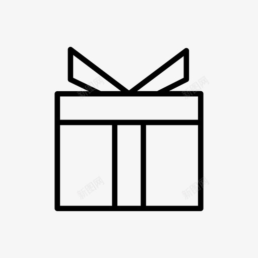 礼品奖励分发图标svg_新图网 https://ixintu.com 分发 奖励 礼品 礼物 赠送 销售概要