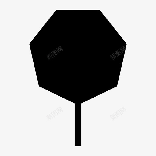 几何树农业自然图标svg_新图网 https://ixintu.com 农业 几何 多边形 自然