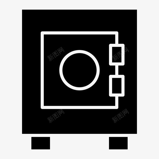 储物柜用户商业和投资实体字形图标svg_新图网 https://ixintu.com 储物柜 商业和投资实体字形 用户