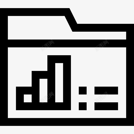 文件和文件夹分析30线性图标svg_新图网 https://ixintu.com 分析30 文件和文件夹 线性