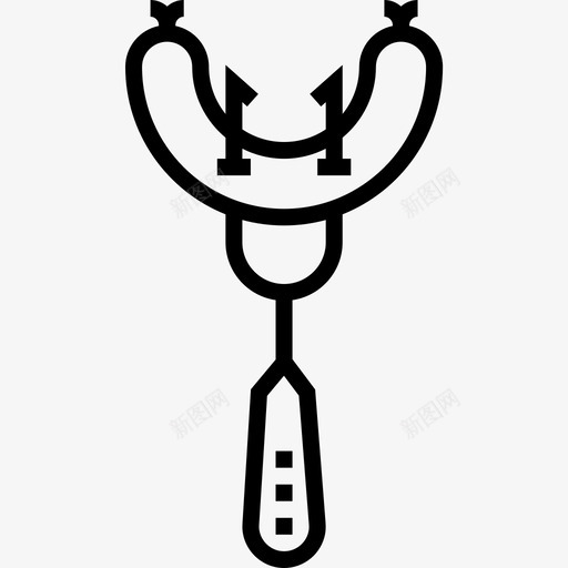香肠烧烤20直系图标svg_新图网 https://ixintu.com 烧烤 直系 香肠