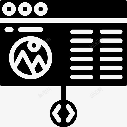 浏览器响应式33填充图标svg_新图网 https://ixintu.com 响应 填充 浏览器 设计