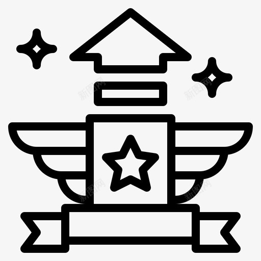 升级箭头上升图标svg_新图网 https://ixintu.com 上升 升级 游戏 电子竞技 箭头