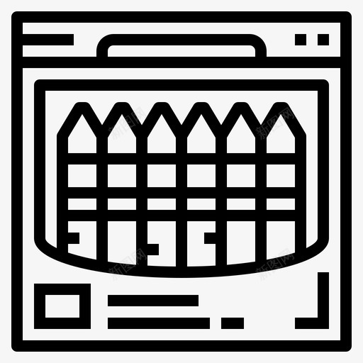 蜡笔艺术色彩图标svg_新图网 https://ixintu.com 工艺 绘画 色彩 艺术 蜡笔
