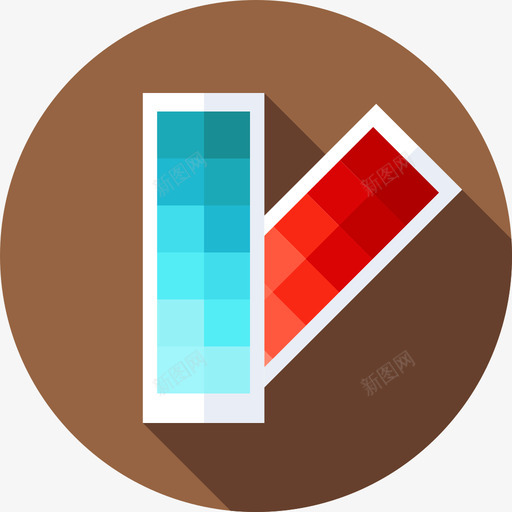 Pantone室内5扁平图标svg_新图网 https://ixintu.com Pantone 室内设计5 扁平