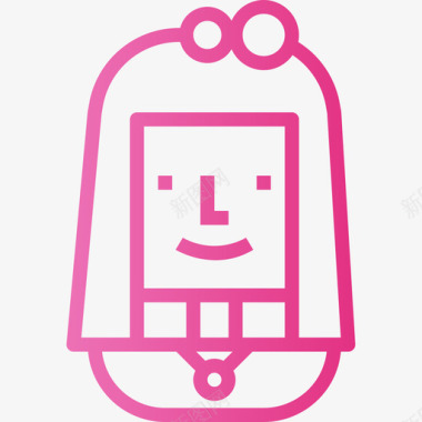 新娘婚礼155渐变图标图标icon 新娘婚礼155渐变图标图标