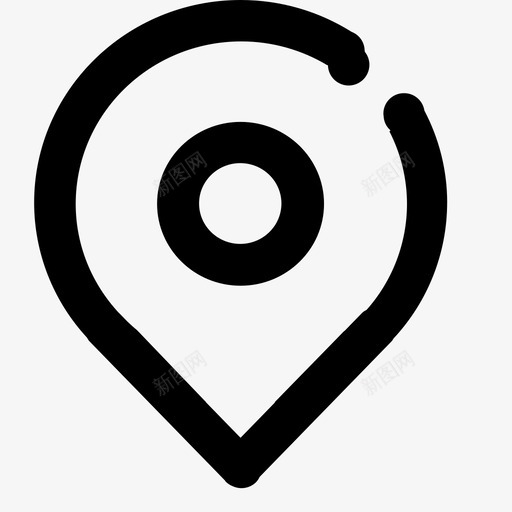 定位 iconsvg_新图网 https://ixintu.com 定位 icon