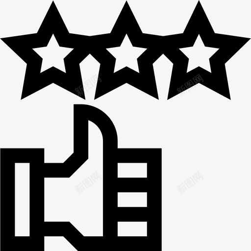 反馈博客作者和影响者17线性图标svg_新图网 https://ixintu.com 作者 博客 反馈 影响 线性