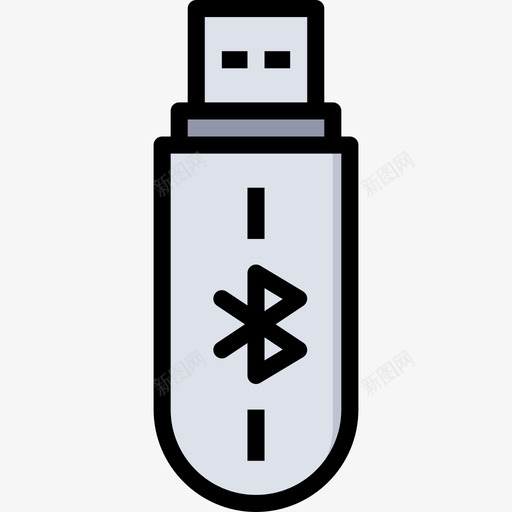 Usb电脑配件3线颜色图标svg_新图网 https://ixintu.com Usb 电脑配件 颜色