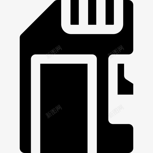 Sd卡摄影50已填充图标svg_新图网 https://ixintu.com Sd 填充 摄影