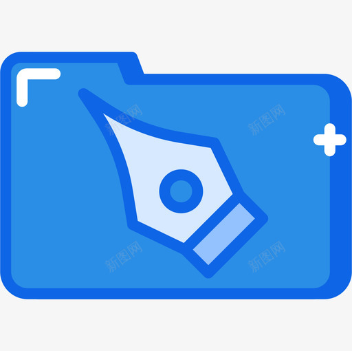 文件夹ui界面30蓝色图标svg_新图网 https://ixintu.com ui 文件夹 界面 蓝色
