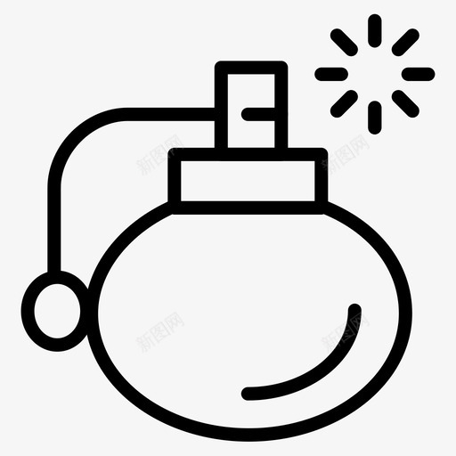 香水时尚2线性图标svg_新图网 https://ixintu.com 时尚2 线性 香水
