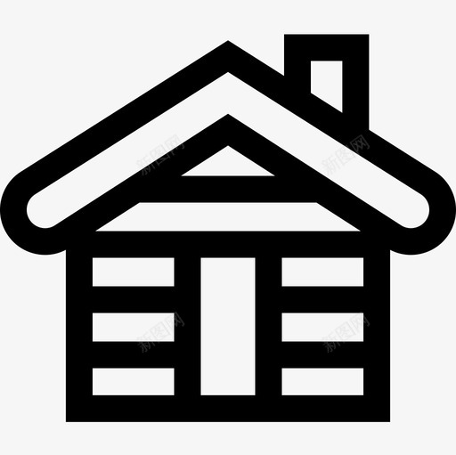 座舱冬季运动3线性图标svg_新图网 https://ixintu.com 冬季运动 座舱 线性