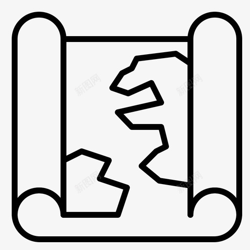 位置地图大头针图标svg_新图网 https://ixintu.com 位置 地图 大头针 火车站常规轮廓 点