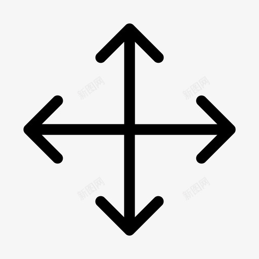 移动选择路线图标svg_新图网 https://ixintu.com 业务字形 方向 移动 路线 选择